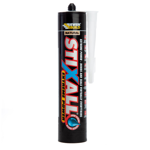 Everbuild STIXNAT Stixall Extreme Power Adhesive and Sealant Natural 290ml