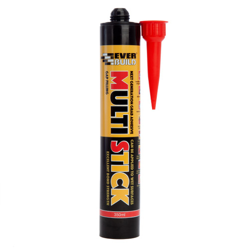 Everbuild SKMULTISWE Multi Stick Grab Adhesive White 350ml Everbuild SKMULTISWE Multi Stick Grab Adhesive White 350ml