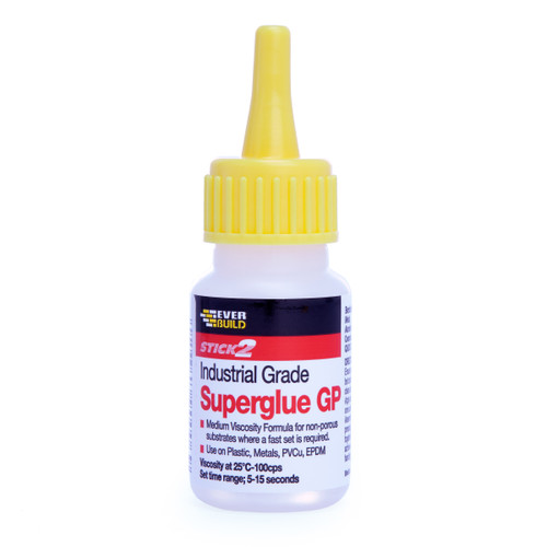 Everbuild CYN20 Industrial Superglue GP 20grm