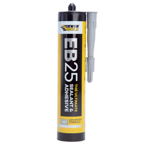 Everbuild EB25GY Ultimate Sealant and Adhesive Grey 300ml