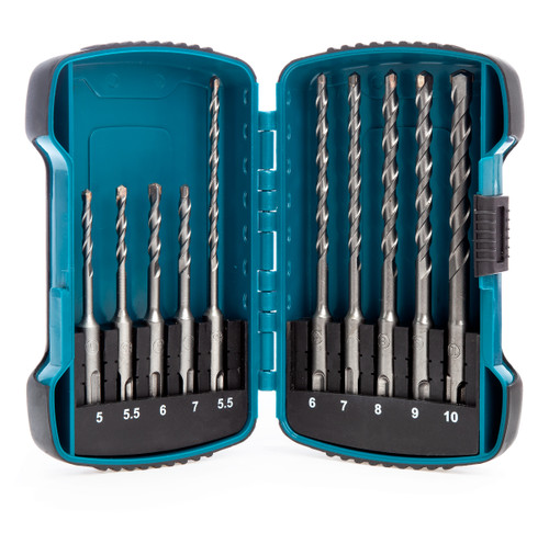 Makita P-66070 Performance SDS+ Hammer Drill Set 10 Piece