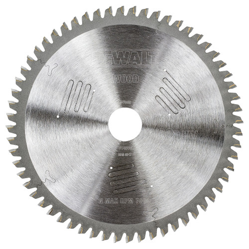 Dewalt DT4350 Extreme Workshop Saw Blade 216mm x 30mm x 60T