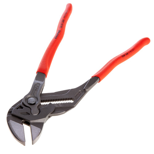 Knipex 8601300SB Pliers + Wrench 2 in 1 Tool Grey Atramentized 300mm