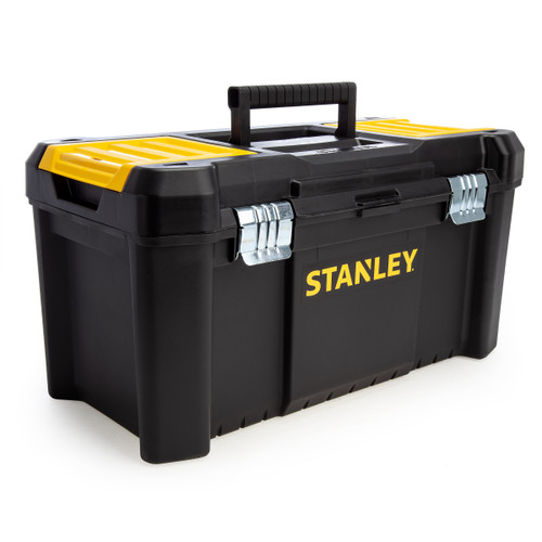 Stanley STST1-75521 Essential Toolbox 19 Inch with Metal Latches Stanley STST1-75521 Essential Toolbox 19 Inch with Metal Latches