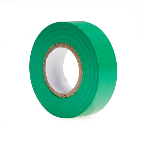 Ultratape PV01201920GR PVC Electrical Insulation Tape Green 19mm x 20m (8 Rolls)