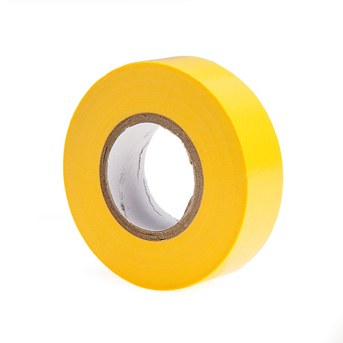 Ultratape PV01201920YE PVC Electrical Insulation Tape Yellow 19mm x 20m (8 Rolls)