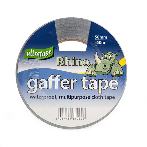 Ultratape Rhino Gaffer Tape Silver Toolstop