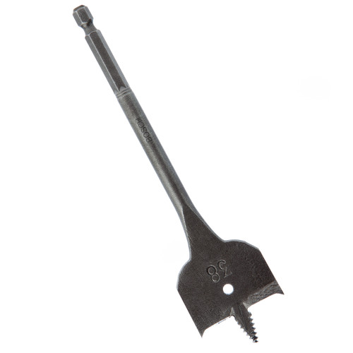 Bosch 2608587587 SelfCut Flat Drill Bit with Hex Shank 38mm x 152mm Bosch 2608587587 SelfCut Flat Drill Bit with Hex Shank 38mm x 152mm