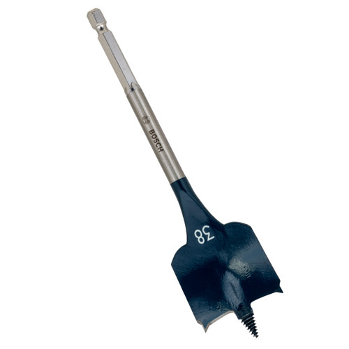 Bosch 2608595501 SelfCut Speed Flat Drill Bit with Hex Shank 38mm x 152mm