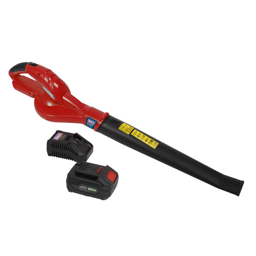 Sealey CB20VCOMBO4 20V Cordless Leaf Blower (1 x 4Ah Battery) Sealey CB20VCOMBO4 20V Cordless Leaf Blower (1 x 4Ah Battery)