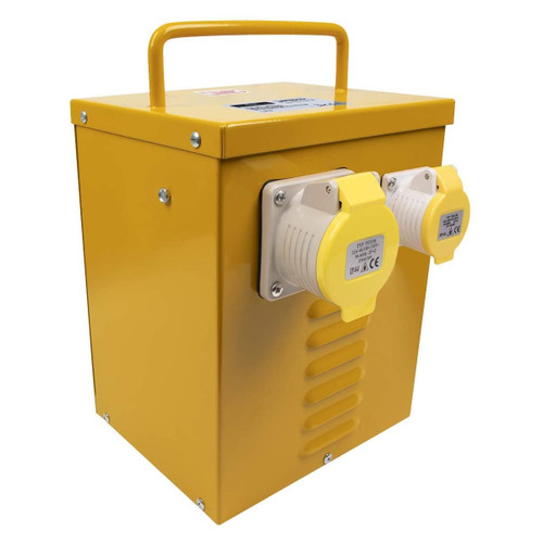 Sealey WST5000MV/2 5kVA Portable Vented Transformer 16/32A Outlets Sealey WST5000MV/2 5kVA Portable Vented Transformer 16/32A Outlets