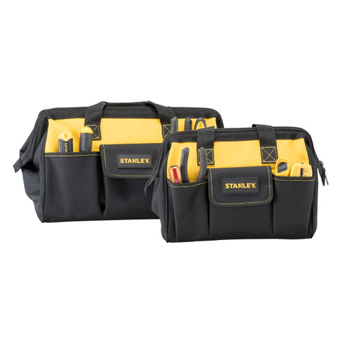 Stanley STST1-81319 12" + 16" Multipocket Toolbags (2 Piece)