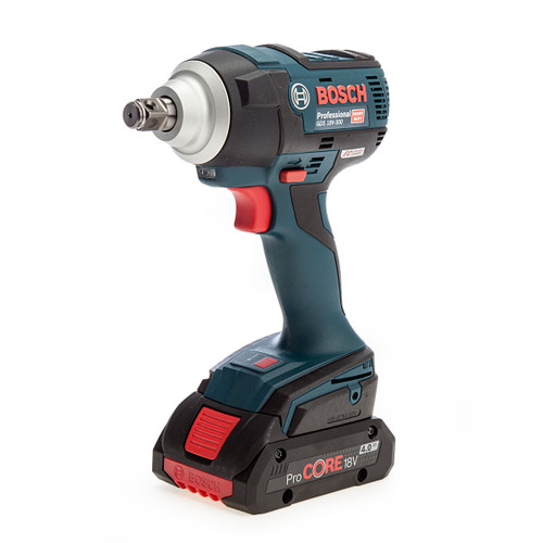 Bosch GDS 18V-300 Professional Brushless Impact Wrench (2 x 4.0Ah Batteries) 1 Bosch GDS 18V-300 Professional Brushless Impact Wrench (2 x 4.0Ah Batteries) 1