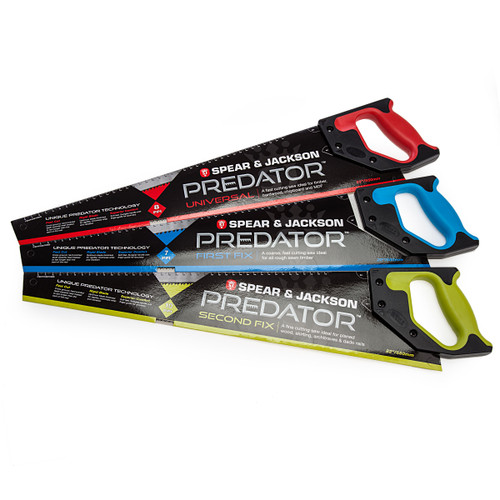 Spear & Jackson Predator First/Second Fix Handsaw Triple Pack 1