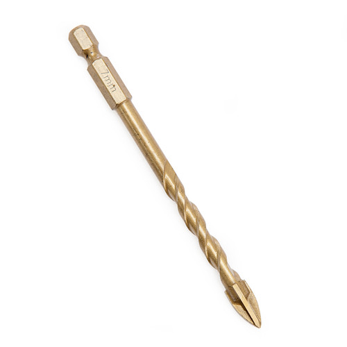 Abracs DBG070 4 Point Drill Bit for Tile and Glass 7mm 1