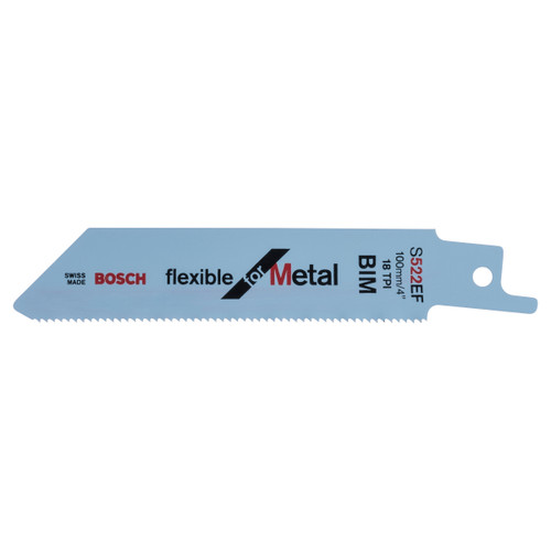 Bosch S522EF (2608656012) Reciprocating Saw Blades for Metal (Pack Of 5)