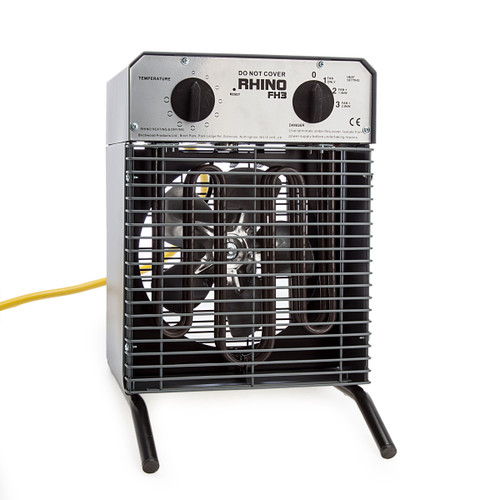 Rhino H02072 FH3 2.8KW Industrial Fan Heater 110V 1