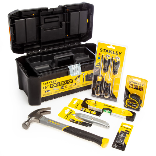 Stanley STHT77668-1 Essentials Tool Kit in 16 Inch Toolbox