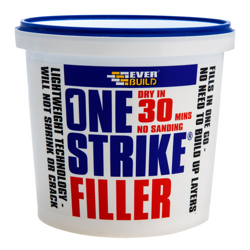 Everbuild ONE1 One Strike Multi-Purpose Filler White 1 Litre