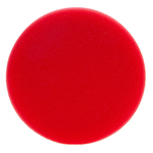 Flex PS-R 140 Red Very Soft Velcro Polishing Sponge 140mm