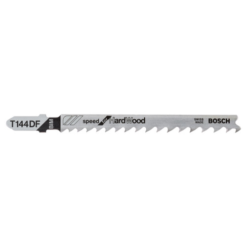 Bosch T144DF (2608634567) Jigsaw Blades BiMetal Speed for Hardwood (Pack Of 5)