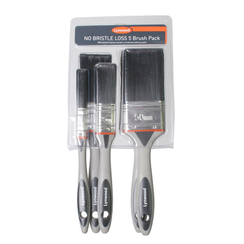 Lynwood BR996 No Bristle Loss Paint Brush Set (Pack of 5) 1