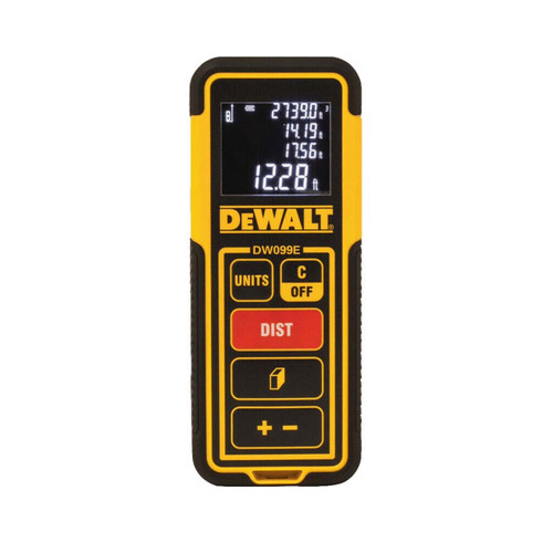 Dewalt DW099E Compact Lightweight Distance Measure 10m 1