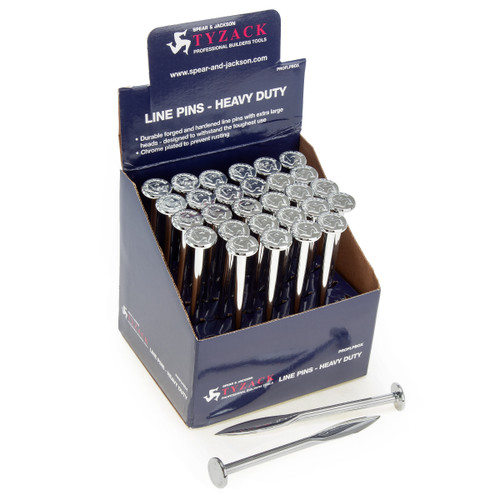 Spear & Jackson PROFLPBOX Tyzack Line Pins (Box of 30)