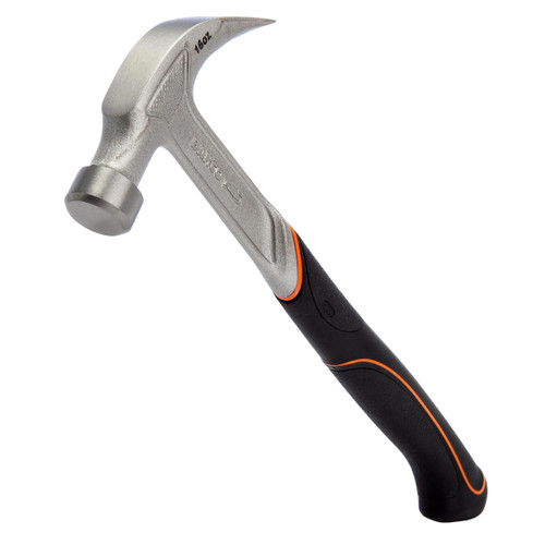 Bahco 529-16-L ERGO Claw Hammer with Rubber Grip 16oz / 450g