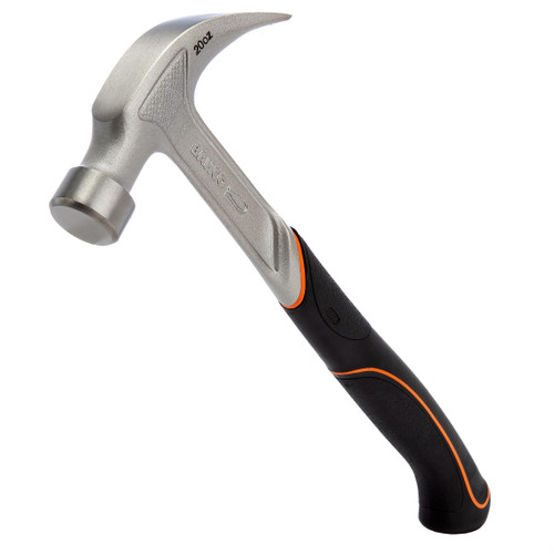 Bahco 529-20-L ERGO Claw Hammer with Rubber Grip 20oz / 570g