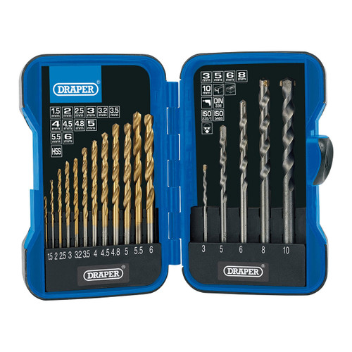 Draper 18551 HSS Masonry Drill Bit Set