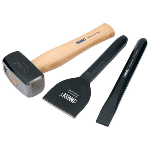 Draper 26120 Builders Kit with Hickory Handle