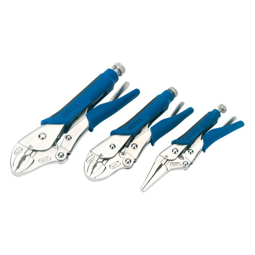 Draper 88293 Soft Grip Locking Pliers Set