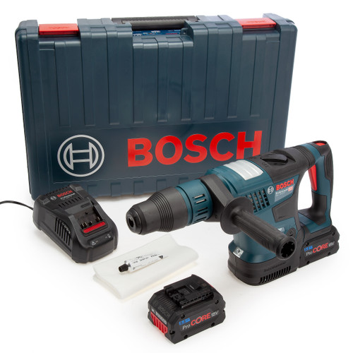 Bosch GBH 18V-36 C BiTURBO SDS Max Rotary Hammer (2 x 5.5Ah Batteries)