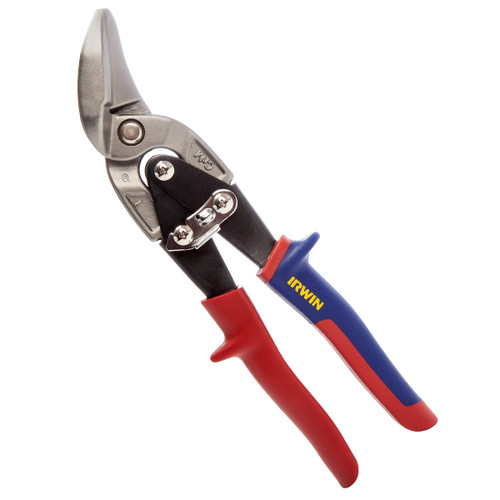 Irwin 10504315N Offset Snips 20SL Straight, Angles & Left Curves 9 Inch / 240mm