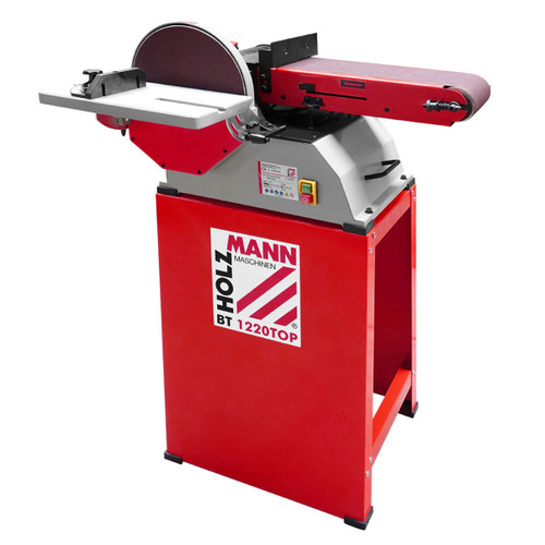 Holzmann BT1220TOP 254mm Belt & Disc Sander with Floor Stand