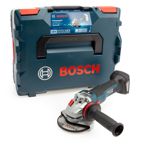 Bosch GWS 18V-10 SC 5 inch/125mm Brushless Angle Grinder (Body Only) with GCY 42 Bluetooth Module
