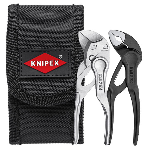 Knipex 002072V04XS Mini Pliers Set XS in Belt Pouch (2 Piece)