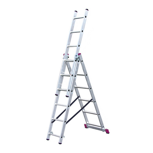 Krause 033369 Corda 3 x 6 Combination Ladder with Stair Function