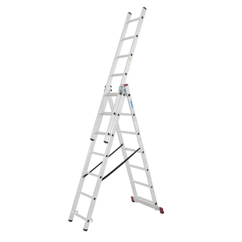 Krause 033376 Corda 3 x 7 Combination Ladder with Stair Function
