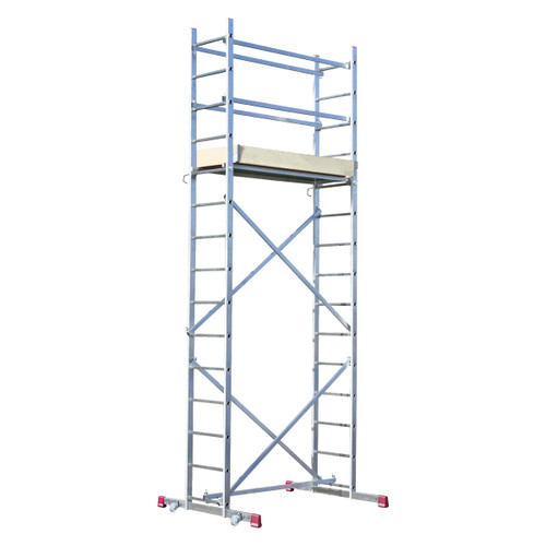 Krause 916129 DIY Scaffold Tower 3m Platform Height