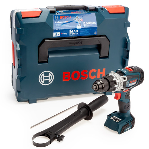 Bosch GSB 18V-150 C Professional BITURBO Combi Drill (Body Only)