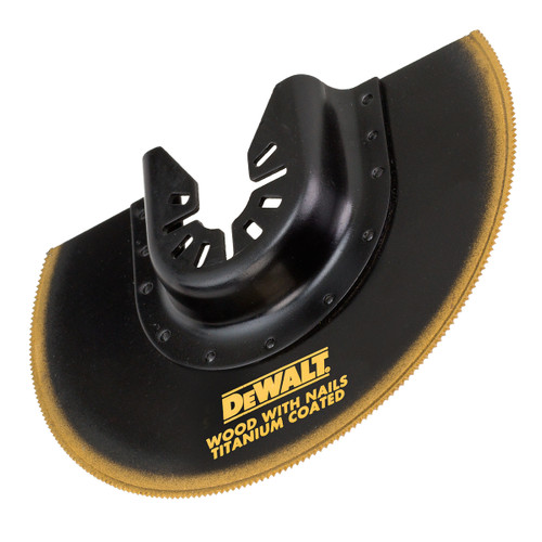 Dewalt DT20711 Titanium Semi-Circular Flush Multi-Tool Saw Blade 100mm