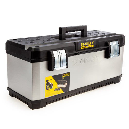 Stanley 1-95-617 Galvanised Metal/Plastic Tool Box 26"