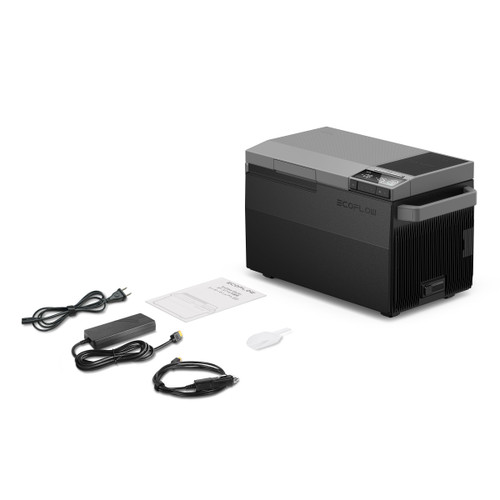 EcoFlow GLACIER 3-in-1 Portable Fridge, Freezer & Ice Maker with Plug-In Battery