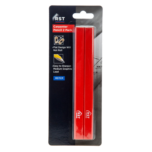 RST RSTCP Carpenter's Pencils (Pack Of 2)