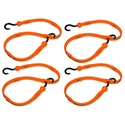 Perfect Bungee AS36NG4PK-BXST Adjust-A-Strap in Orange 36in (Pack of 4)