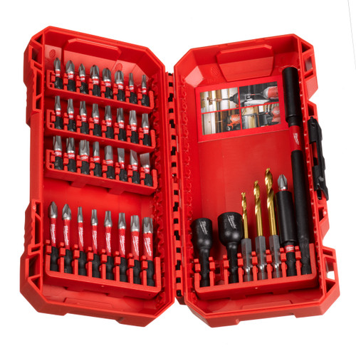 Milwaukee 4932492004 Shockwave Impact Duty Drill & Bit Set (40 Piece)