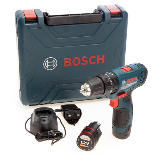 Bosch GSB 120-LI Professional 12V Combi Drill (2 x 2.0Ah Batteries) main image