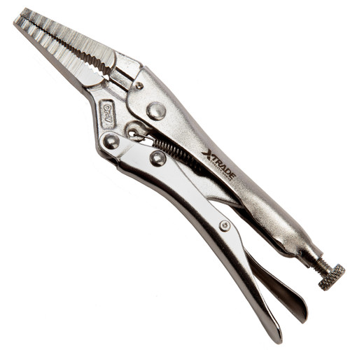 XTrade X0900205 Long Nose Locking Pliers 6" / 165mm